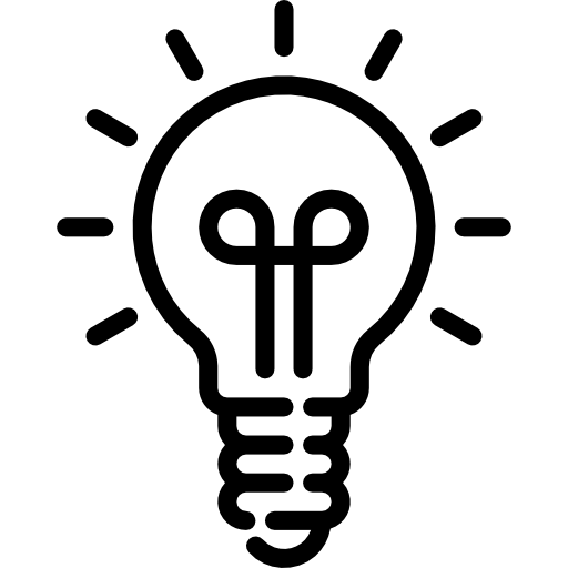 Icon representing innovation